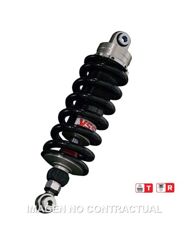 AMORTIGUADOR TRASERO YSS GAS TOP LINE BMW F800GS (REDUCCIÓN DE ALTURA)