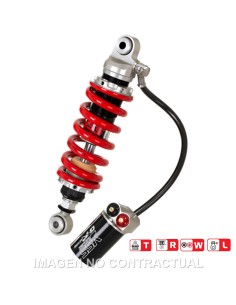 AMORTIGUADOR TRASERO YSS GAS TOP LINE C/BOTELLA CON LATIGUILLO HONDA CB 300 R