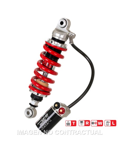 AMORTIGUADOR TRASERO YSS GAS TOP LINE C/BOTELLA CON LATIGUILLO HONDA CB 300 R