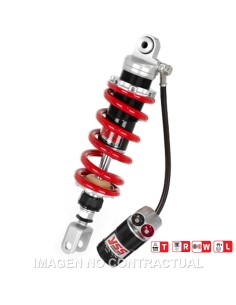 AMORTIGUADOR TRASERO YSS GAS TOP LINE C/BOTELLA CON LATIGUILLO YAMAHA MT09