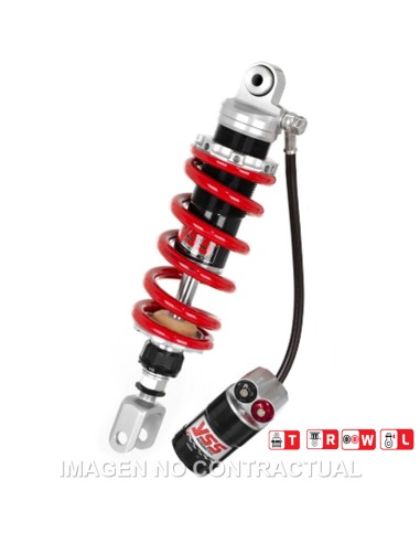 AMORTIGUADOR TRASERO YSS GAS TOP LINE C/BOTELLA CON LATIGUILLO YAMAHA MT09