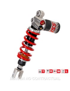 AMORTIGUADOR TRASERO YSS GAS TOP LINE C/BOTELLA SUPERIOR HONDA CBR250RR