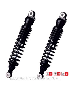 JUEGO AMORTIGUADORES TRASEROS YSS BLACK EDITION GAS TOP LINE TRIUMPH BOONEVILLE SE BLACK