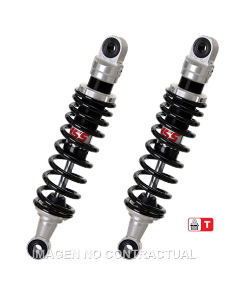 JUEGO AMORTIGUADORES TRASEROS YSS GAS ECO LINE HYOSUNG GV 650