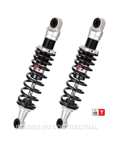 JUEGO AMORTIGUADORES TRASEROS YSS GAS ECO LINE KAWASAKI EN 500 VULCAN