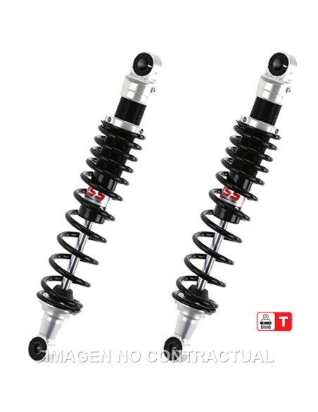 JUEGO AMORTIGUADORES TRASEROS YSS GAS ECO LINE KAWASAKI ZRX 400 (94/)