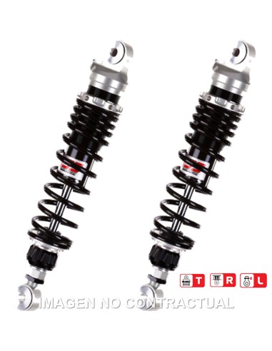 JUEGO AMORTIGUADORES TRASEROS YSS GAS TOP LINE KAWASAKI VULCAN 500