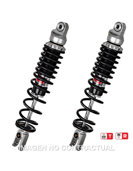 JUEGO AMORTIGUADORES TRASEROS YSS GAS TOP LINE SUZUKI BURGMAN 650