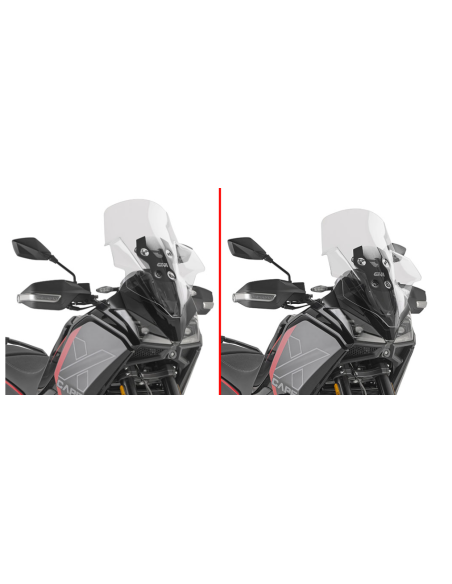 PARABRISAS P/KITAO MOTO MORINI X-CAPE 700 25-26