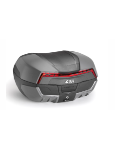 MALETA MK 58L  V58/MAXIA 5 NEGRO BASE/N C/4COVER GRAFITO MOLDURAS Y LOGO SATINADO (VERSION 2)