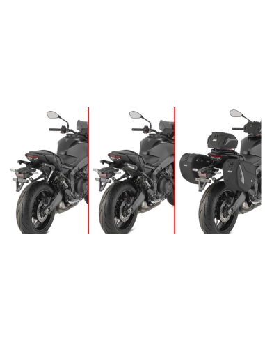SOPORTE ALFORJAS-STEALTH P/EASY12L/IZQUIERDA-EASY12R/DERECHA YAMAHA MT09 25-26