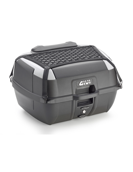 MALETA ML 45LTS. B45.NEGRO C/RESPALDO-ALFOMBRILLA-RED ELASTICA COVER NEGRA