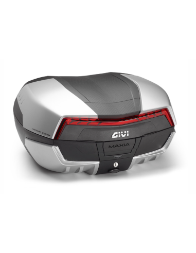 MALETA MK 58L. V58/MAXIA 5. NEGRO BASE/N C/4COVER ALUMINIO (VERSION 2)