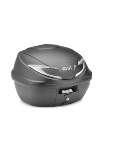 MALETA ML 39 LTS. B39.NEGRO BASE/N C/CATADIOPTRICO PINTADO COLOR PLATA