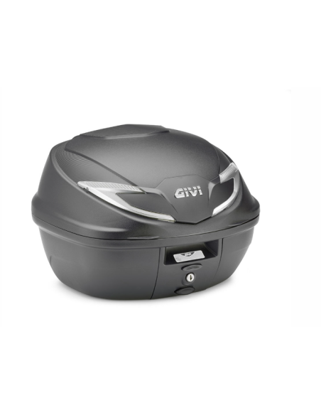 MALETA ML 39 LTS. B39.NEGRO BASE/N C/CATADIOPTRICO PINTADO COLOR PLATA