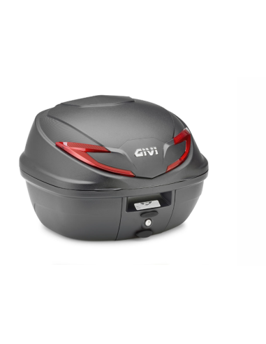 MALETA ML 39 LTS. B39.NEGRO BASE/N C/CATADIOPTRICO ROJO