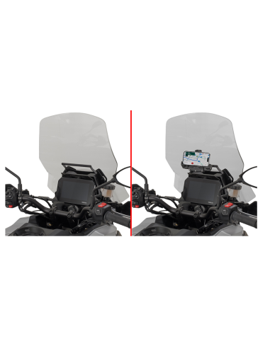 SOPORTE BARRA PDISPOSITIVOS F/DETRÁS PCA YAMAHA TRACER 9/GT/GT+ 2025