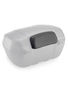 RESPALDO E46N/NT/NB RIVIERA NEGRO EN GOMA ESPUMA REVESTIDO EN TEJIDO LOGO GIVI