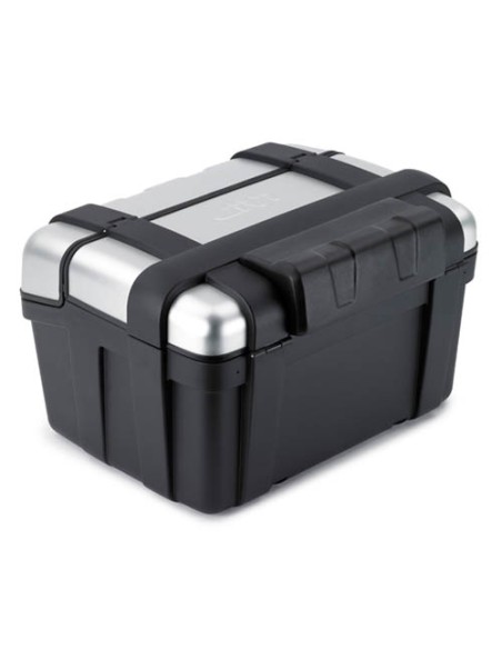 RESPALDO TRK33-TRK46 NEGRO, EN GOMA ESPUMA REVESTIDO EN TEJIDO LOGO GIVI