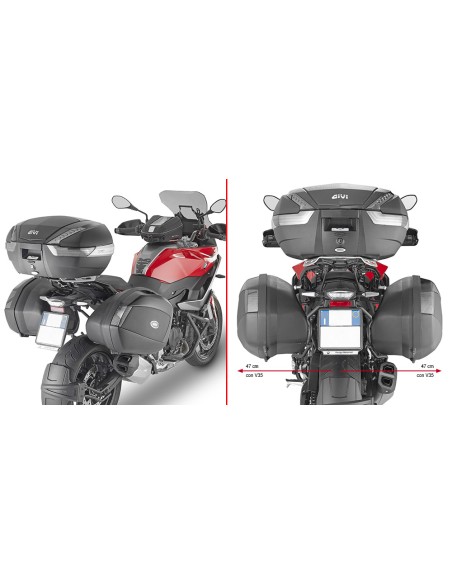 PORTAMALETAS LATERAL MKSIDE BMW FXR 900 2020ᐳ2025