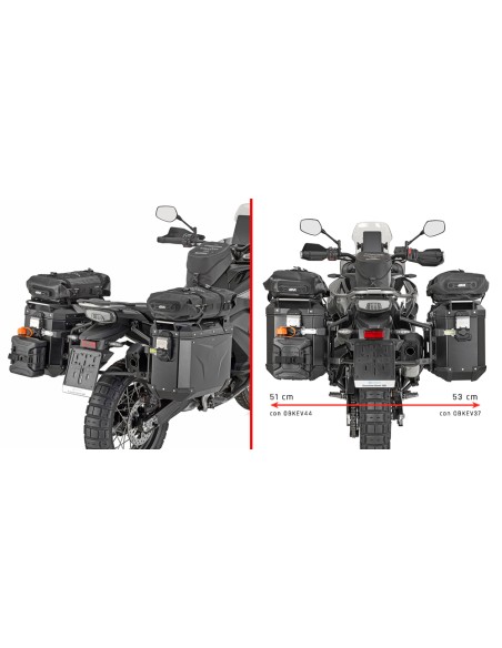 PMALETAS LATERAL CF MOTO 800MT-X 2025