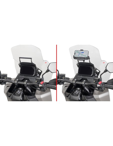 SOPORTE BARRA PDISPOSITIVOS F/DETRÁS PCA HONDA ADV 350 25