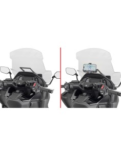 SOPORTE BARRA PDISPOSITIVOS F/ DETRAS PCA HONDA FORZA 750 (2025)