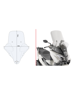 PARABRISAS P/KITA KYMCO XTOWN 125-300 CITY 2020