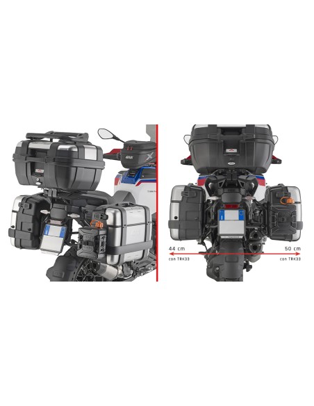 ADAPTADOR PMALETA LATERAL ORIGINAL MK -CAM SIDE BMW R1300GS ADVENTURE 2025