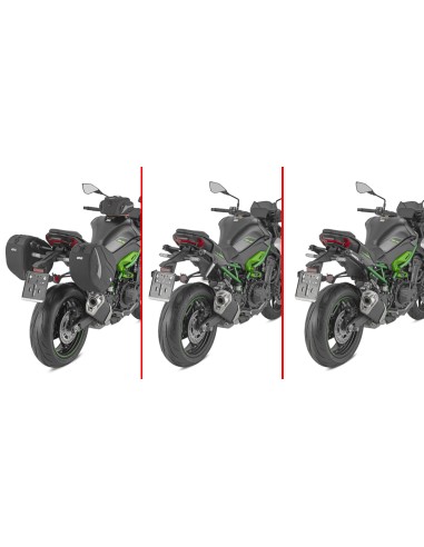 SOPORTE ALFORJAS-STEALTH P/EASY12L/IZQUIERDA-EASY12R/DERECHA KAWASAKI Z900 25