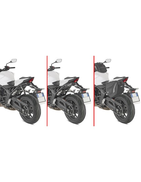 SOPORTE ALFORJAS-STEALTH P/EASY12L/IZQUIERDA HONDA CB HORNET 1000 25