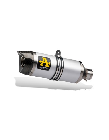 ESCAPE DE ALUMINIO DARK THUNDER KTM DUKE390'13/RC 125'15/RC 390'15 C/FOND. CARBY RIC. ARROW APROBADO