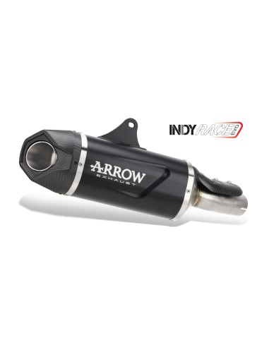 SILENCIADOR DE ALUMINIO "OSCURO" DE LA INDY RACE EVO PARA HONDA FORZA 750 E5+ '25