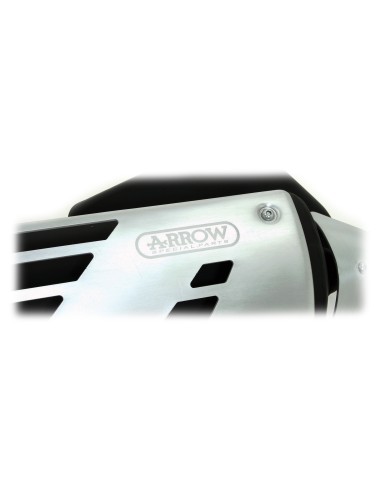COLECTOR + KIT DE ESCAPE URBAN DARK ALUMINUM CON TAPA FINAL DE ACERO INOXIDABLE NEGRO APRILIA SR 200GT '222
