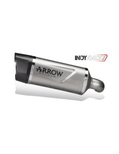 SILENCIADOR DE ALUMINIO OSCURO INDY RACE EVO PARA CF MOTO 450MT '25