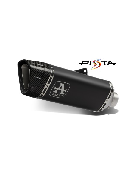 SILENCIADOR DE PISTA EN ALUMINIO "OSCURO" PARA KTM 990 RC R E5+ 2026