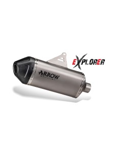 SILENCIADOR TITANIUM EXPLORER PARA YAMAHA TENERE 700 2021/2025 E5 / E5+ 2