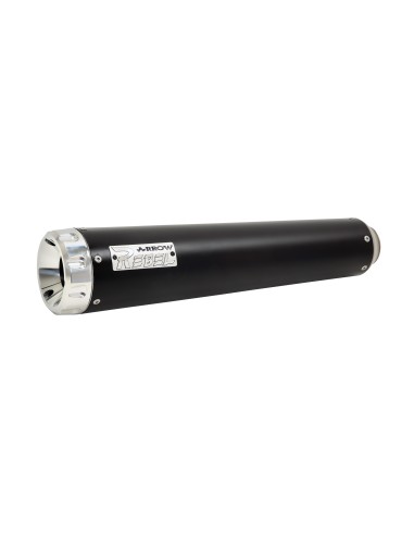 SILENCIADOR REBEL EN NICHROM "OSCURO" PARA BMW R12 NINE-T E5+ 2026