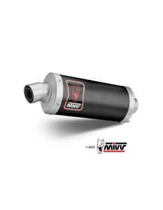 Mivv Slip-On Dakar Black CF Moto 450MT 2024-26