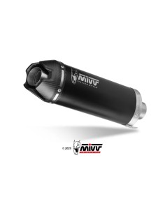 Mivv Full System 4x2x1 AK-1 BLACK con Tapa Carbono HONDA CB 650 R 2024-26 (+CAT)