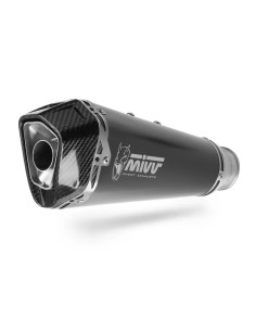 Mivv Escape Completo 2x1 DELTA RACE BLACK KAWASAKI Versys 650 2024-26