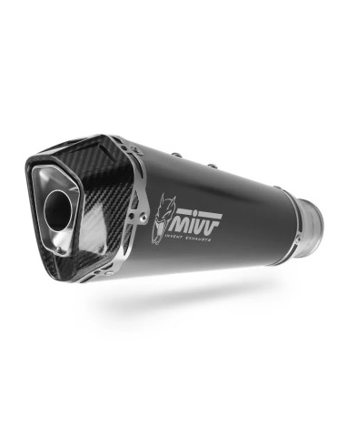 Mivv Escape Completo 2x1 DELTA RACE BLACK KAWASAKI Versys 650 2024-26