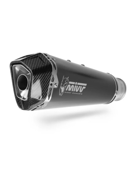 Mivv Escape Completo 2x1 DELTA RACE BLACK KAWASAKI Versys 650 2024-26