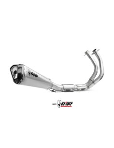 Mivv Escape Completo 2x1 DELTA RACE ST. STEEL KAWASAKI NINJA 650 / Z650 2024-26