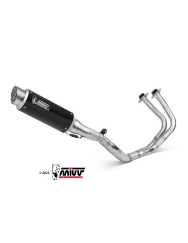 Mivv Escape Completo 2x1 GPpro CARBON KAWASAKI NINJA 650 / Z650 2024-26 (+CAT)