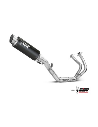 Mivv Escape Completo 2x1 GPpro BLACK KAWASAKI NINJA 650 / Z650 2024-26 (+CAT)