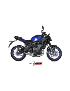 Mivv Escape Completo 2x1 GPpro BLACK YAMAHA MT-07 2025-26 (+CAT)
