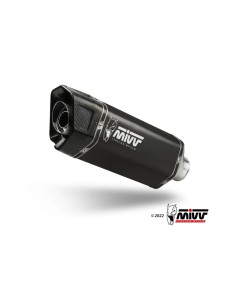 Mivv Escape Completo 2x1 SR-1 BLACK YAMAHA T-MAX 560 2025-26 (+CAT)