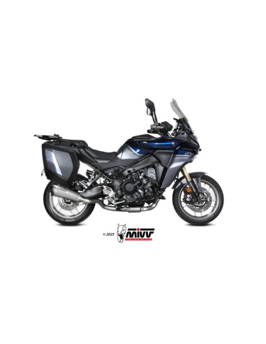Mivv Escape Completo 3x1 DELTA RACE St. Steel Yamaha Tracer 9 / GT / GT+ 2025