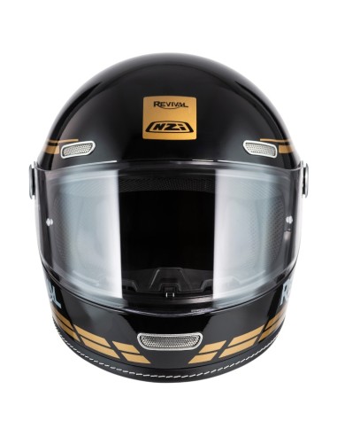 CASCO NZI REVIVAL PROFILO BLACK & GOLD